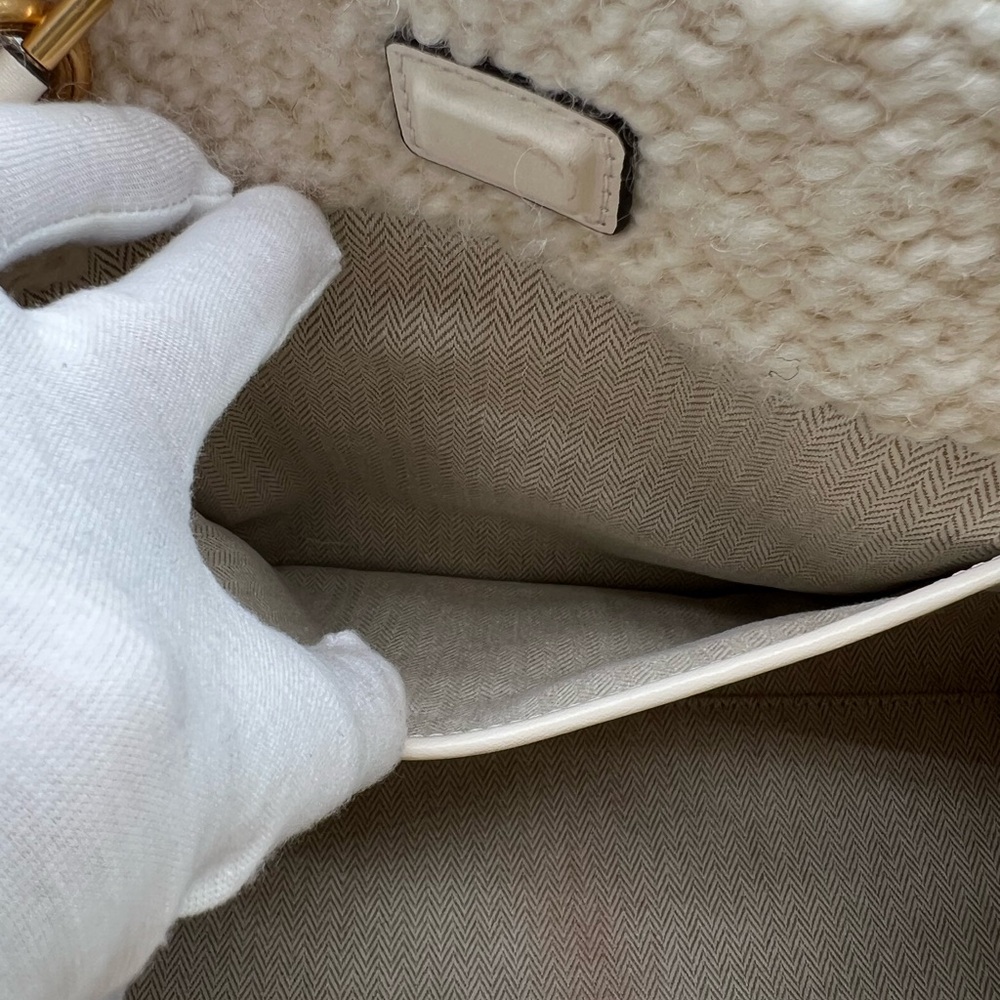Tory Burch Ella Boucle Tote Bag - Picture 9 of 13
